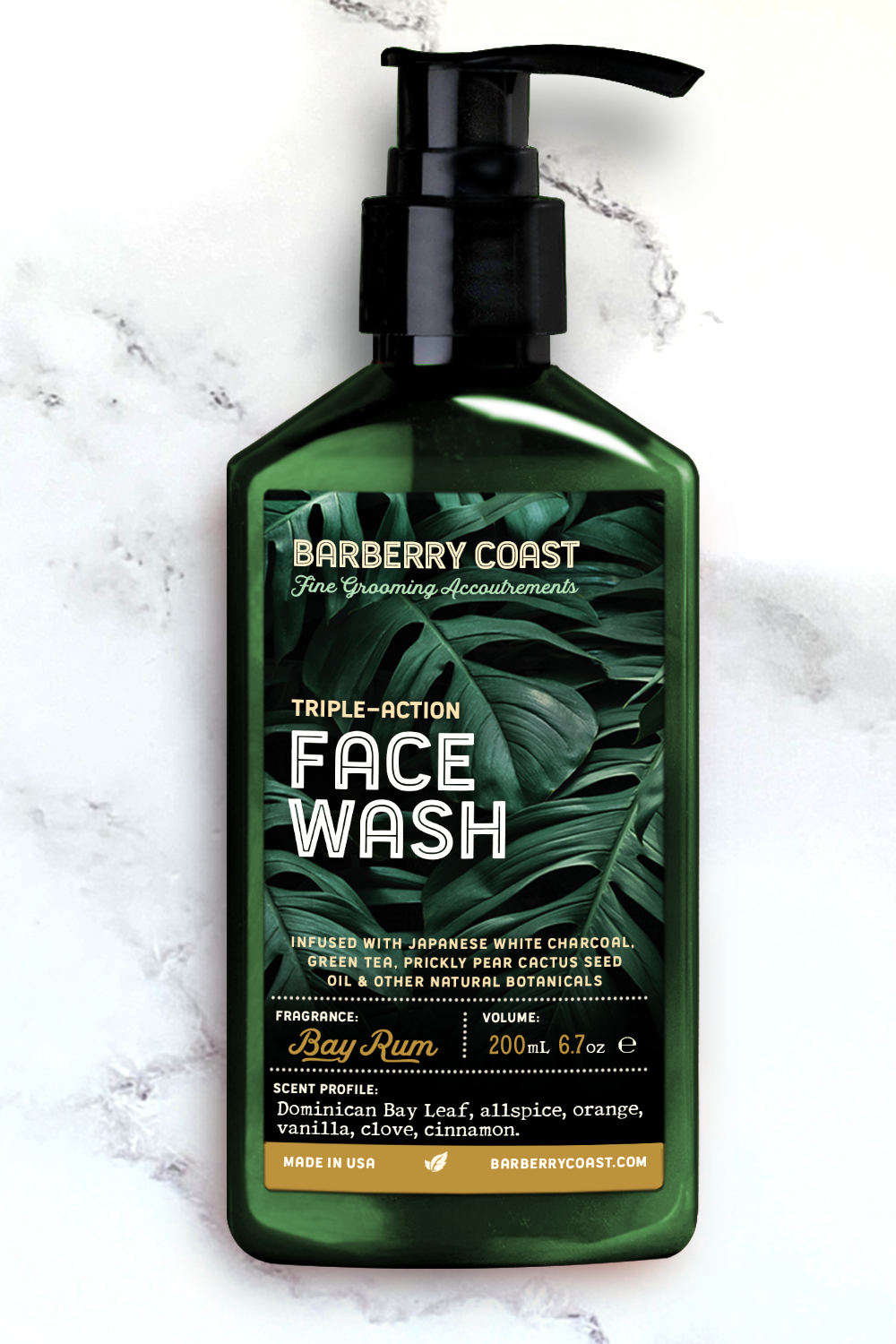 Triple-Action Charcoal Face & Body Wash