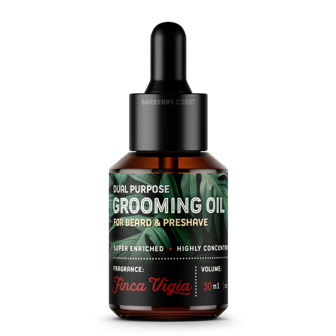2-in-1 Grooming Oil - Beard & Preshave - 12 Scent Options