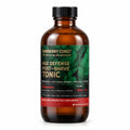 Barberry Coast Havana Age Defense Tonic in a 4 oz amber bottle with a black cap, broad green-leaf label and red accent band, on a white background.