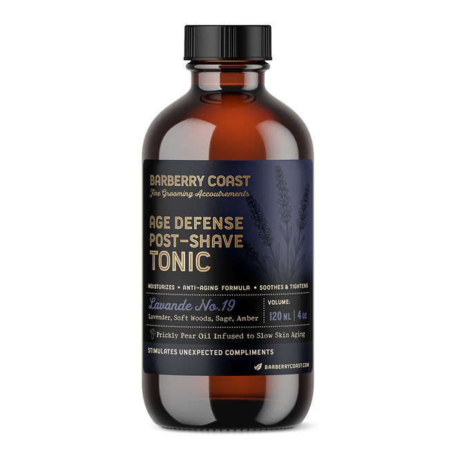 Age Defense Post-Shave Tonic - 8 scent options
