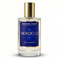 Eau de Parfum Cologne bottle labeled 'Morocco' by Barberry Coast on a white background 100ml