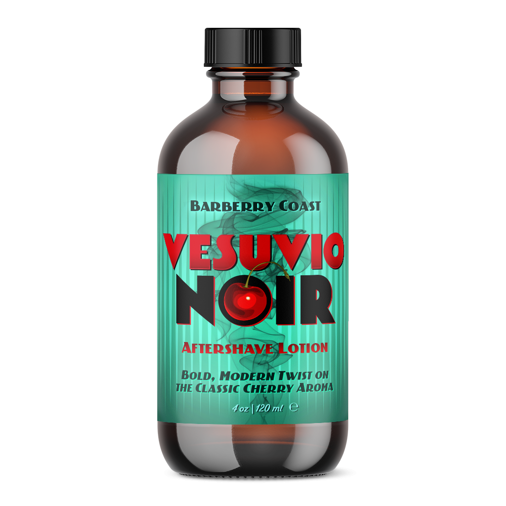 Vesuvio Noir Aftershave Lotion - Soothing Post-shave Experience | Barberry  Coast - Barberry Coast®