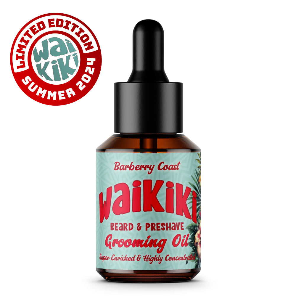 Waikiki Grooming Oil — Beard & Preshave