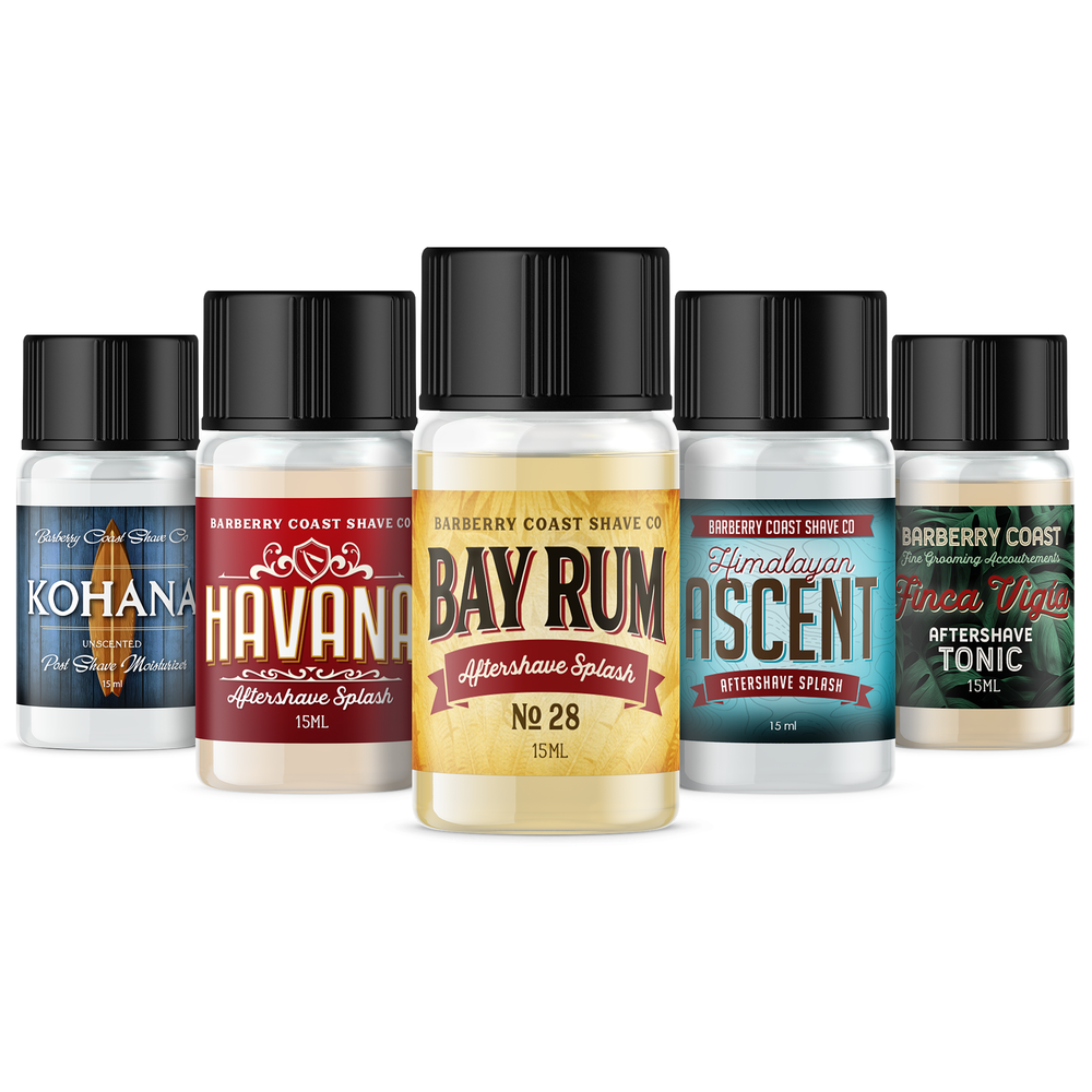 Barberry Coast Aftershave Sample Pack Barberry Coast®