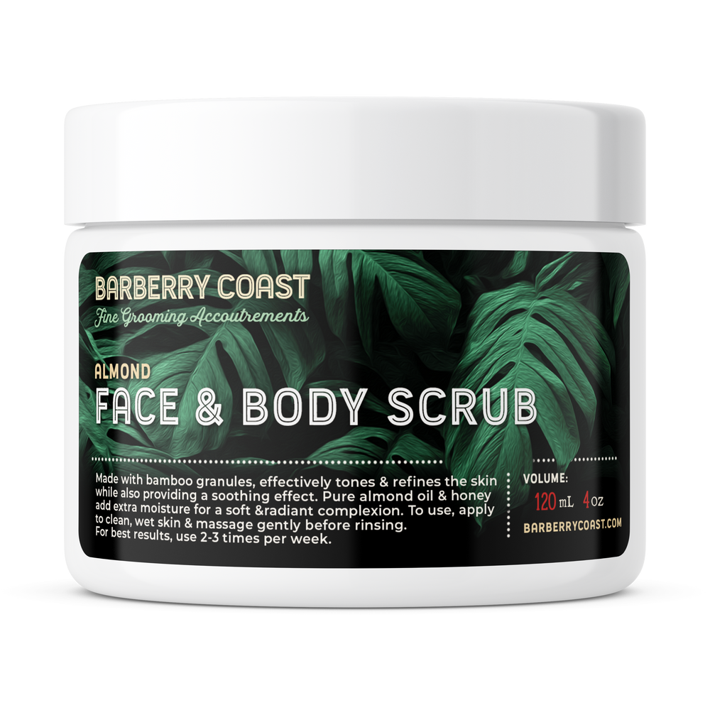 Almond Face And Body Scrub Barberry Coast®