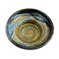 Shave Bowl - Azurite Blue - by a Master Artisan