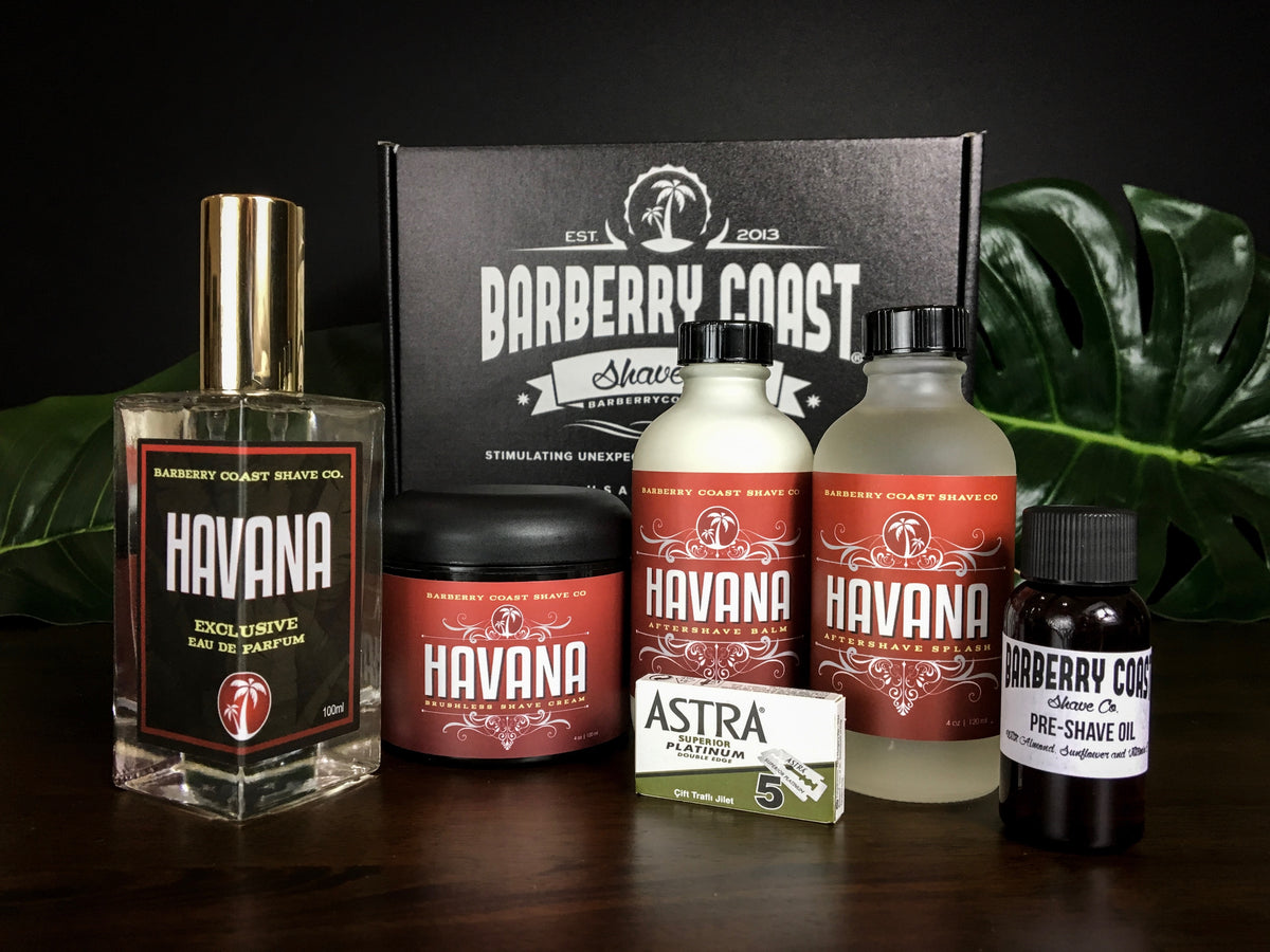 Havana Shaving & Cologne Gift Set