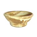 Shave Bowl - Sandstone Brown - by a Master Artisan