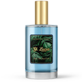 Barberry Coast St. Lucia Eau de Parfum cologne 100ml 3.3oz in clear colored glass bottle with black spray atomizer